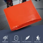 AOTU AT9052 Outdoor Camping Long First Aid Raincoat - Image 4