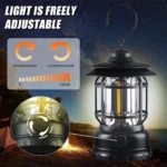 AOTU YT1030 Outdoor Retro Camping Light Emergency Hand Lamp - Image 4