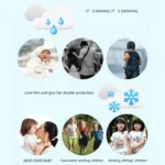 Cartoon Dinosaur Children Fashion Raincoat Size: S - Image 7