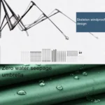 Creative Fresh Style Three Fold Silver Tape Anti Ultraviolet Sunshade Umbrella - Image 5