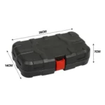 9 in 1 Tool Set General Household Hand Tool Kit with Toolbox Storage Case - Image 3