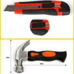 9 in 1 Tool Set General Household Hand Tool Kit with Toolbox Storage Case - Image 6