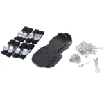 Garden Lawn Garden Tools Grass Ripper Spiked Shoes with 8 Metal Buckles - Image 3