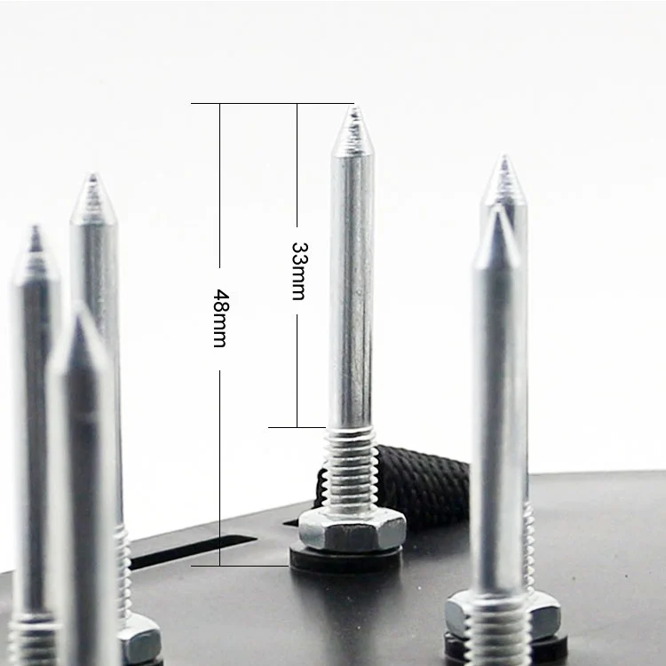 OG5086B_3.webp Garden Lawn Garden Tools Grass Ripper Spiked Shoes with 4 Plastic Buckles - Image 4