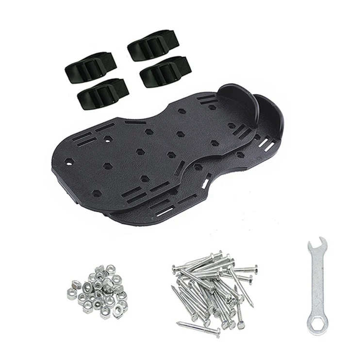 OG5086B_4.webp Garden Lawn Garden Tools Grass Ripper Spiked Shoes with 4 Plastic Buckles - Image 5