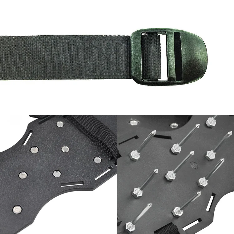 OG5086B_5.webp Garden Lawn Garden Tools Grass Ripper Spiked Shoes with 4 Plastic Buckles - Image 6