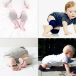 One Pair Anti-slip Children Baby Crawling Walking Knee Guard Elbow Guard Protecting Pads - Image 7