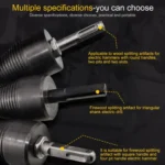 Household Domestic Woodcutter Drill Electric Wooden Split Cone Drill 42mm Square Shank - Image 8