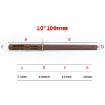 10 PCS Concealed Layer Board Pin Wall Bookshelf Invisible Bulkhead Nail, 10x100mm - Image 3
