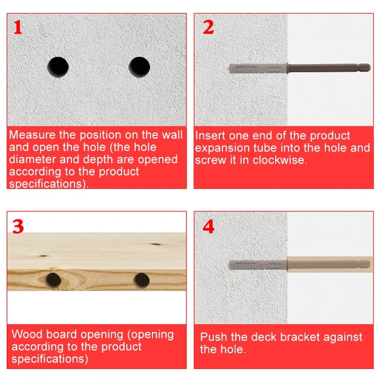 OG5657_6.webp 10 PCS Concealed Layer Board Pin Wall Bookshelf Invisible Bulkhead Nail, 12x120mm - Image 7