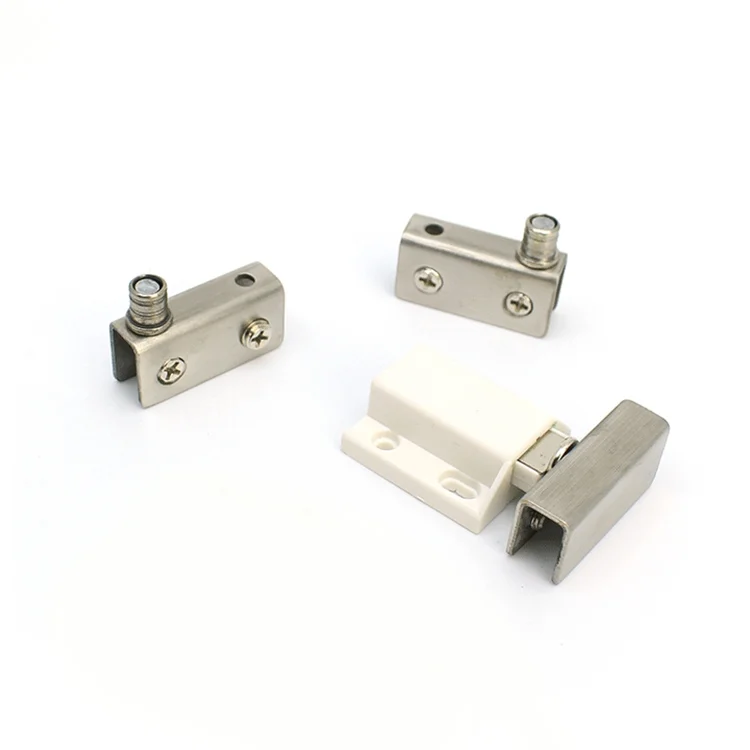 OG5661_1.webp Glass Clip Single Door Touching Exhibition Cabinet Hinge - Image 2