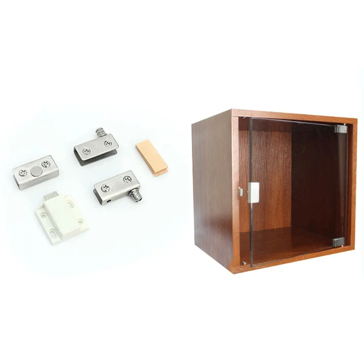 OG5661_3.webp Glass Clip Single Door Touching Exhibition Cabinet Hinge - Image 4