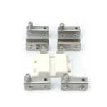 Glass Clip Double Door Touching Exhibition Cabinet Hinge - Image 2