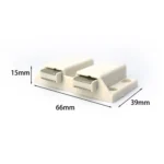 Glass Clip Double Door Touching Exhibition Cabinet Hinge - Image 4