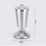 Stainless Steel Thickened Adjustable Foot Cup Type Cupboard Foot, 100mm - Image 2