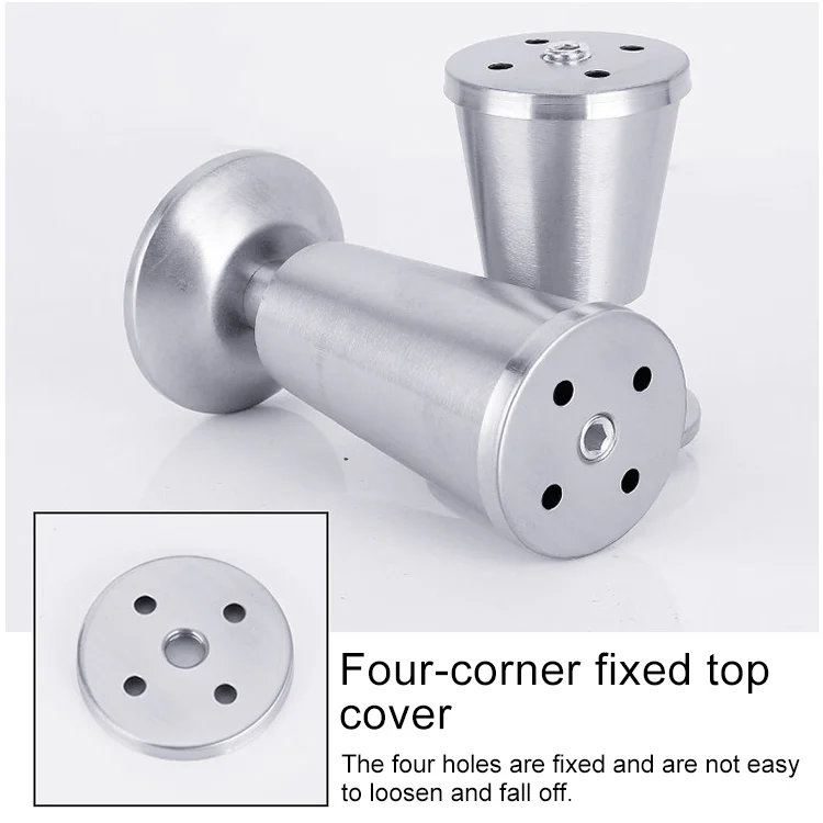 OG5664_3.webp Stainless Steel Thickened Adjustable Foot Cup Type Cupboard Foot, 100mm - Image 4