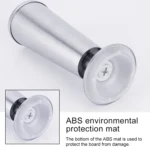 Stainless Steel Thickened Adjustable Foot Cup Type Cupboard Foot, 120mm - Image 3