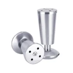 Stainless Steel Thickened Adjustable Foot Cup Type Cupboard Foot, 150mm