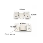 20 PCS Stainless Steel Picture Frame Hanging Code Mirror Fastener, Size: L - Image 2