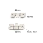 30 PCS Stainless Steel Picture Frame Hanging Code Mirror Fastener, Size: S - Image 2