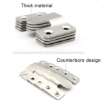 30 PCS Stainless Steel Picture Frame Hanging Code Mirror Fastener, Size: S - Image 4