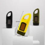 AOTU AT5503 Outdoor Solar Hand-Crank Power Emergency LED Flashlight - Image 2