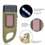 AOTU AT5503 Outdoor Solar Hand-Crank Power Emergency LED Flashlight - Image 8