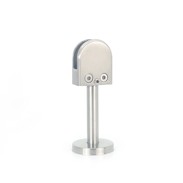 OG5931_1.webp 304 Stainless Steel Glass Fish Mouth Support Rod Fixing Clip with 14x80mm Rod, Specification: L - Image 2
