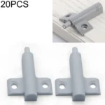 20 PCS Aircraft Shape Back Buffer Cabinet Door Anticollision Damper Shock Absorber