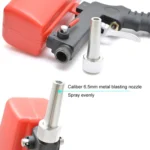 Portable Red Gravitational Sandblasting Machine Mini Rust-proof Sandblaster - Image 7