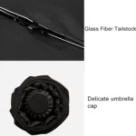 Automatic Lightweight Portable Three Folding Waterproof Anti-UV Umbrella - Image 4
