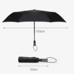 Automatic Lightweight Portable Three Folding Waterproof Anti-UV Umbrella - Image 7