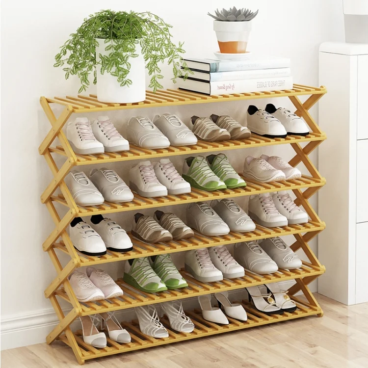 OG6670_10.webp 4-Layer Balcony Living Room Collapsible Solid Wood Flower Stand Potted Planting Shelves, Length: 50cm - Image 11