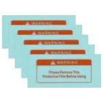 5 PCS Solar Automatic Dimming Welding Helmet Mask Cover PC Protector, Size : 110 x 50mm Right Angle