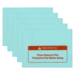 5 PCS Solar Automatic Dimming Welding Helmet Mask Cover PC Protector, Size : 110 x 90mm Right Angle - Image 2