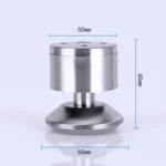 Stainless Steel Wire Drawing Thickened Column Sofa Furniture Cabinet Foot, Height: 60mm - Image 2