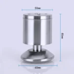Stainless Steel Wire Drawing Thickened Column Sofa Furniture Cabinet Foot, Height: 80mm - Image 2
