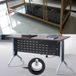 100 PCS Adjustable Foot Pad Furniture Screw Support Stub, M6x18 (Black) - Image 6