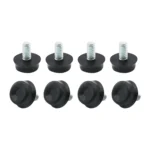 100 PCS Adjustable Foot Pad Furniture Screw Support Stub, M6x12 - Image 2