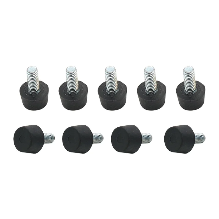OG7118_1.webp 100 PCS Adjustable Foot Pad Furniture Screw Support Stub, M6x15 - Image 2
