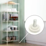 50 PCS Adjustable Foot Pad Furniture Screw Support Stub, M8x20 (White) - Image 5