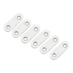 100 PCS Stainless Steel Connection Code Straight Connecting Piece, Number: 2 - Image 2