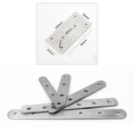 10 PCS Stainless Steel Connection Code Straight Connecting Piece, Number: 14 - Image 3