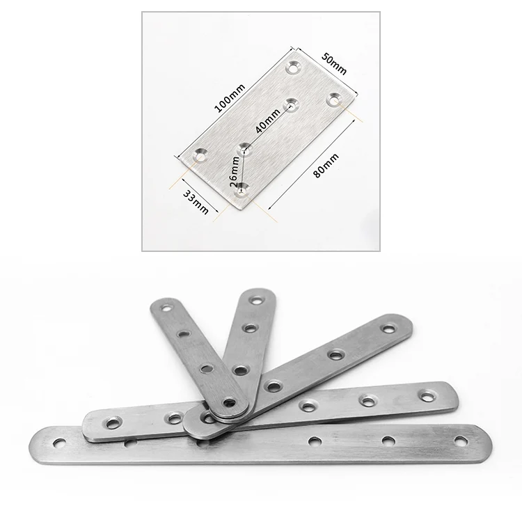 OG7171_2.webp 10 PCS Stainless Steel Connection Code Straight Connecting Piece, Number: 14 - Image 3