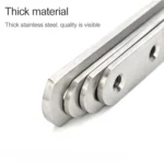 10 PCS Stainless Steel Connection Code Straight Connecting Piece, Number: 14 - Image 4