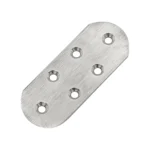 10 PCS Stainless Steel Connection Code Straight Connecting Piece, Number: 18 - Image 2