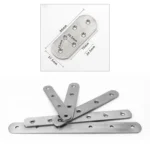 10 PCS Stainless Steel Connection Code Straight Connecting Piece, Number: 18 - Image 3