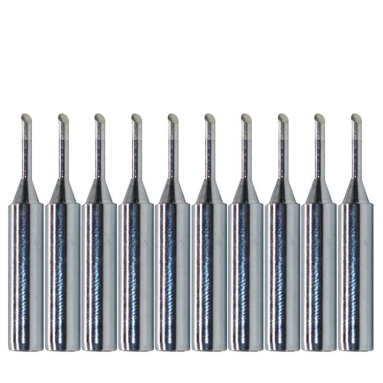 10 PCS 900M-T-2C Middle C Type Lead-free Electric Welding Soldering Iron Tips