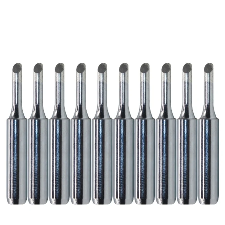 10 PCS 900M-T-3C Middle C Type Lead-free Electric Welding Soldering Iron Tips