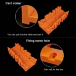 12 Inch Miter Saw Cabinets Multi-function Woodworking Hand Tools Home DIY Wood Working Hand Saws Clamped Box - Image 4